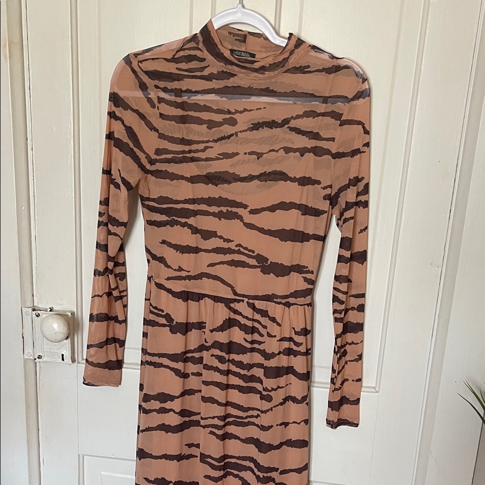 Wild Fable Sheer Long Sleeve Dress
